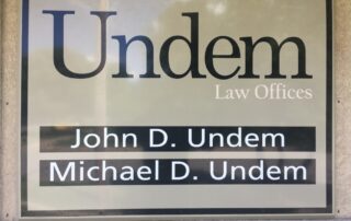 Undem Law Offices sign