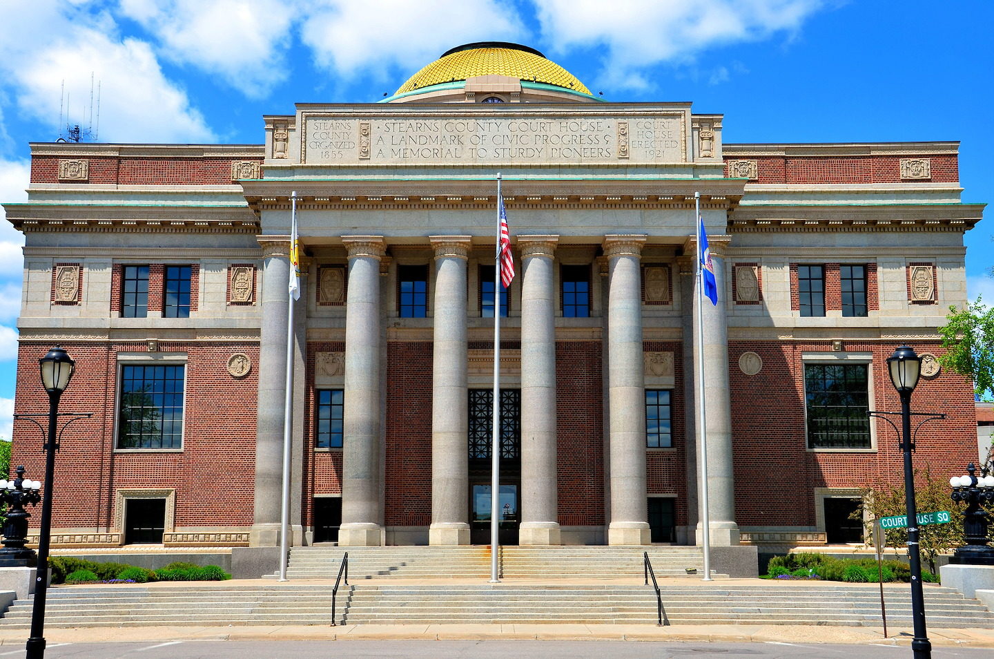 Minnesota St Cloud Stearns County Courthouse